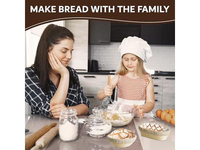 أدوات خبز حصائر سلة خبز خشبية للتخمير مع غطاء رئيسي