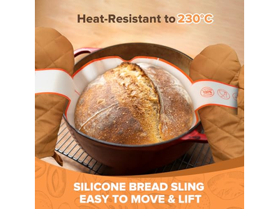 سلة تخمير بانيتون كبيرة بيضاوية خبز 25 سم 10 بوصات دائرية فاخرة