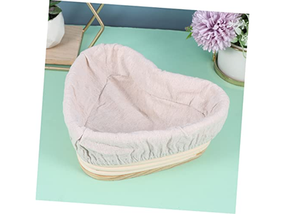 مجموعة سلة تخمير بانيتون دائرية بيضاوية فيتنام روطان طبيعي