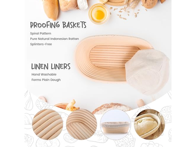 مجموعة خبز بانيتون مثلثة للعجين المخمر مستطيلة متعددة الأحجام