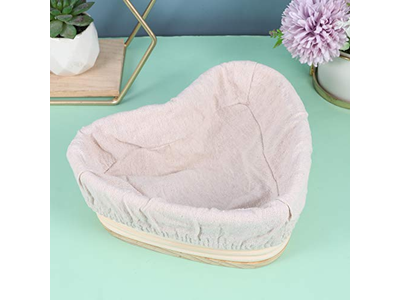 سلال تخمير الباغيت مع مجموعة جرة بداية العجين المخمر