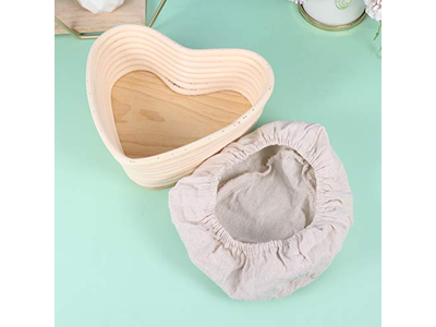 سلال تخمير الباغيت مع مجموعة جرة بداية العجين المخمر