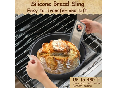 سلال تخمير الخباز قماش قطني كتاني بنقشة فنية