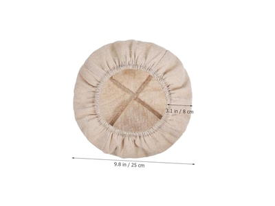 مستلزمات الخبز أدوات صنع الخبز سلة بغطاء مجموعة من 2