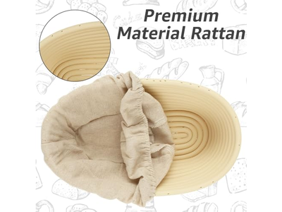 بانيتون عضوي لأغراض المخبز مستطيل الهدف بولي معدن رخيص طين