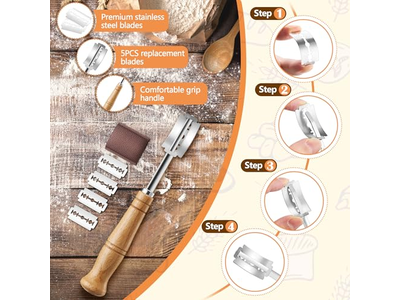 سلة خبز للسكون والبراني والكيك والمافن خبز العجين المخمر خشبي