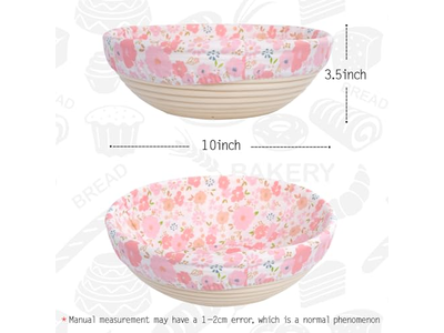 سلة تخمير بروتفورم على شكل قلب لصنع الخبز