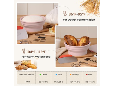 الصين الصانع سلة رافعة دائرية بانيتون مع قماش تخمير للخباز