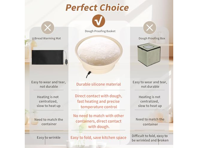 قماش تخمير كوشيه للخبز سلة بانيتون خوصية بقياس 8 بوصات دائرية مبطنة 7 بوصات
