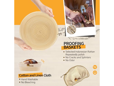 وعاء خبز الروطان الإندونيسي لخبز العجين المخمر